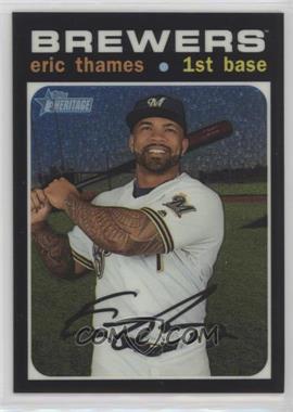 2020 Topps Heritage - [Base] - Chrome #THC-397 - Eric Thames /999