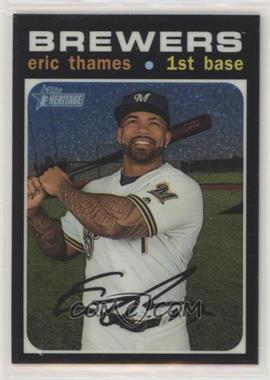 2020 Topps Heritage - [Base] - Chrome #THC-397 - Eric Thames /999