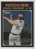 Charlie Blackmon #/999