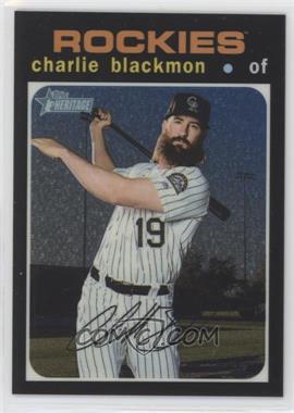 2020 Topps Heritage - [Base] - Chrome #THC-420 - Charlie Blackmon /999