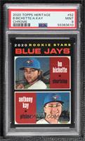 Rookie Stars - Bo Bichette, Anthony Kay [PSA 9 MINT] #/999