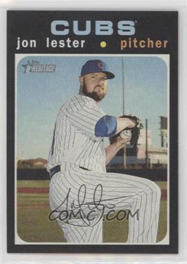 2020 Topps Heritage - [Base] - Flip Stock #486 - Jon Lester /5