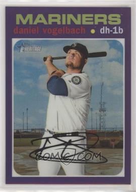 2020 Topps Heritage - [Base] - Hot Box Chrome Purple Refractor #THC-461 - Daniel Vogelbach