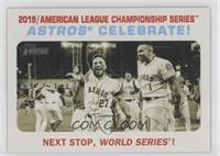 AL Playoffs - Astros Celebrate! #/50