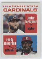 Rookie Stars - Junior Fernandez, Randy Arozarena #/50