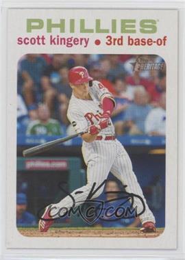 2020 Topps Heritage - [Base] - White #23 - Scott Kingery /50