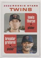 Rookie Stars - Lewis Thorpe, Brusdar Graterol #/50