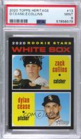 Rookie Stars - Dylan Cease, Zack Collins [PSA 9 MINT]