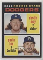 Rookie Stars - Dustin May, Gavin Lux (Base)