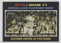AL Playoffs - Gleyber Drives In Five Runs