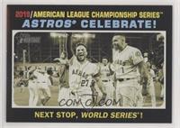 AL Playoffs - Astros Celebrate!