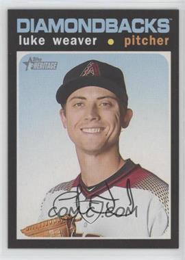 2020 Topps Heritage - [Base] #315 - Luke Weaver