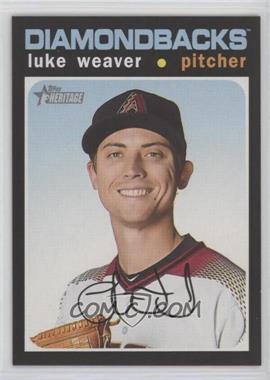 2020 Topps Heritage - [Base] #315 - Luke Weaver