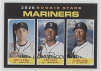 Rookie Stars - Justin Dunn, Austin Nola, Kyle Lewis