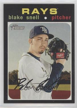 2020 Topps Heritage - [Base] #417 - Short Print - Blake Snell