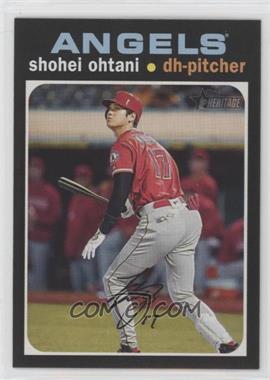 2020 Topps Heritage - [Base] #433.2 - Action Variation - Shohei Ohtani