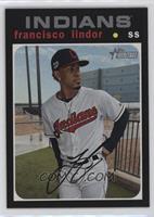 Silver Team Name Variation - Francisco Lindor