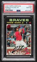 Action Variation - Ronald Acuna Jr. [PSA 10 GEM MT]