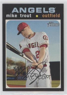 2020 Topps Heritage - [Base] #466.1 - Short Print - Mike Trout (Base)