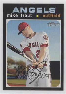 2020 Topps Heritage - [Base] #466.1 - Short Print - Mike Trout (Base)