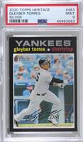 Silver Team Name Variation - Gleyber Torres [PSA 9 MINT]