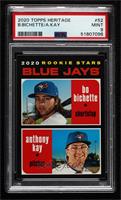 Rookie Stars - Bo Bichette, Anthony Kay [PSA 9 MINT]