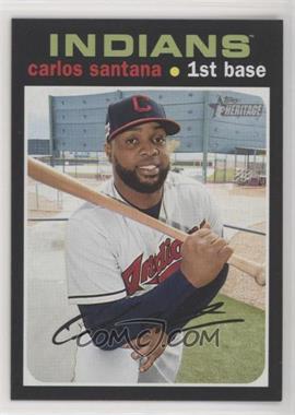 2020 Topps Heritage - [Base] #56 - Carlos Santana