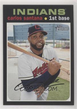 2020 Topps Heritage - [Base] #56 - Carlos Santana