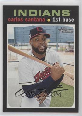 2020 Topps Heritage - [Base] #56 - Carlos Santana