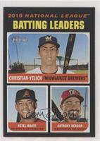 League Leaders - Christian Yelich, Ketel Marte, Anthony Rendon