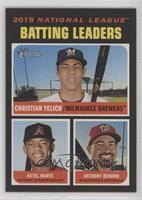 League Leaders - Christian Yelich, Ketel Marte, Anthony Rendon