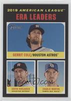 League Leaders - Gerrit Cole, Justin Verlander, Charlie Morton