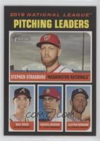 League Leaders - Clayton Kershaw, Dakota Hudson, Max Fried, Stephen Strasburg