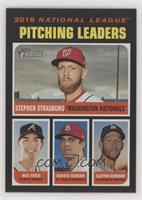 League Leaders - Clayton Kershaw, Dakota Hudson, Max Fried, Stephen Strasburg