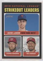 League Leaders - Max Scherzer, Jacob deGrom, Stephen Strasburg