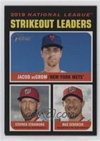 League Leaders - Max Scherzer, Jacob deGrom, Stephen Strasburg