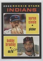 Rookie Stars - Aaron Civale, Bobby Bradley