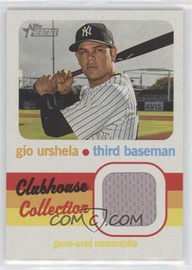 2020 Topps Heritage - Clubhouse Collection Relics #CCR-GU - Gio Urshela