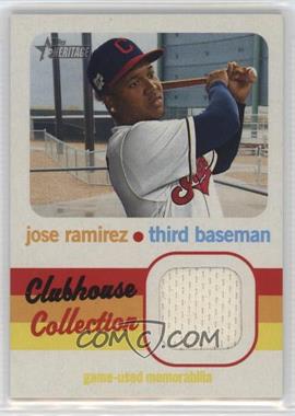 2020 Topps Heritage - Clubhouse Collection Relics #CCR-JR - Jose Ramirez
