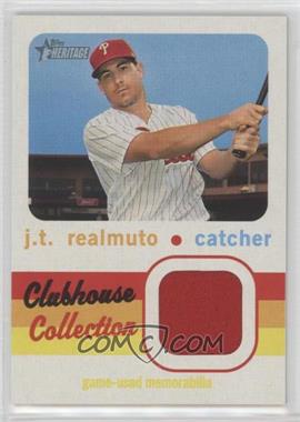 2020 Topps Heritage - Clubhouse Collection Relics #CCR-JRE - J.T. Realmuto