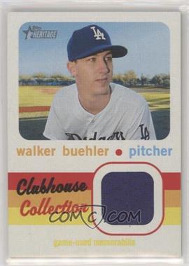 2020 Topps Heritage - Clubhouse Collection Relics #CCR-WB - Walker Buehler
