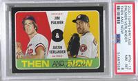 Jim Palmer, Justin Verlander [PSA 8 NM‑MT]