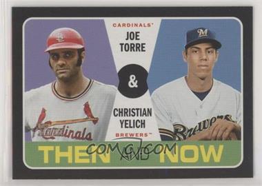 2020 Topps Heritage - Then and Now #TN-9 - Joe Torre, Christian Yelich