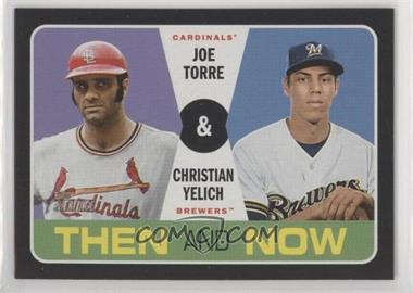 2020 Topps Heritage - Then and Now #TN-9 - Joe Torre, Christian Yelich