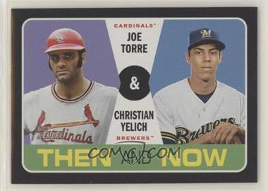 2020 Topps Heritage - Then and Now #TN-9 - Joe Torre, Christian Yelich