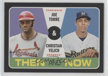 2020 Topps Heritage - Then and Now #TN-9 - Joe Torre, Christian Yelich