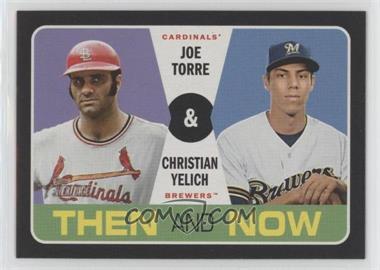 2020 Topps Heritage - Then and Now #TN-9 - Joe Torre, Christian Yelich