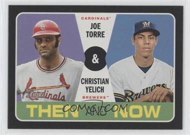 2020 Topps Heritage - Then and Now #TN-9 - Joe Torre, Christian Yelich
