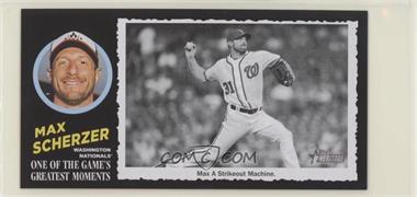 2020 Topps Heritage High Number - 1971 Topps Greatest Moments Box Loaders #27 - Max Scherzer