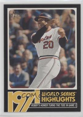 2020 Topps Heritage High Number - 1971 World Series Highlights #WSH-3 - Frank Robinson